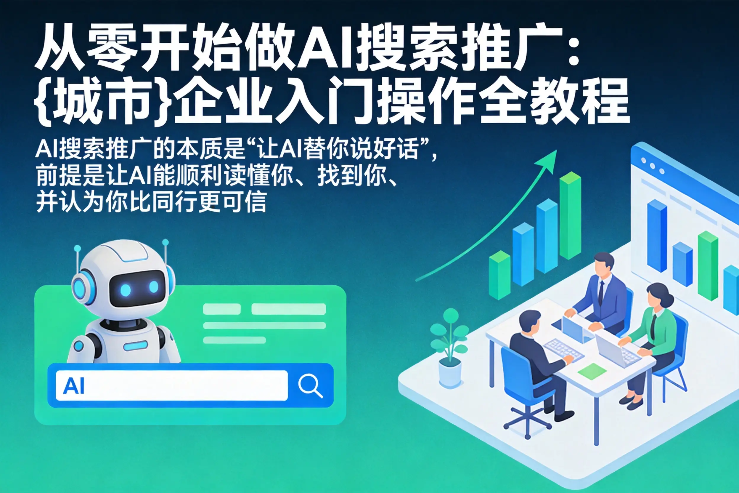 从零开始做AI搜索推广:猇亭企业入门操作全教程